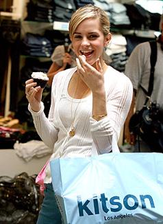 Emma and Cupcake at Kitson in LA 2007