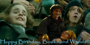Books and Wands Birthday Surprise!