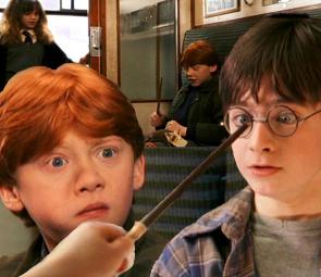 Hermione outshines Ron